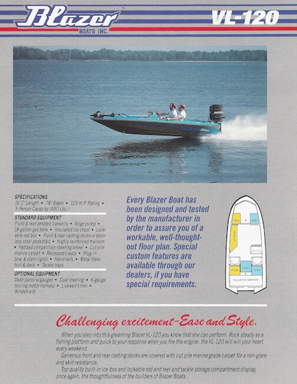 Blazer Bass VL-120 Brochure