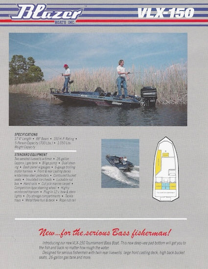 Blazer Bass VLX-150 Brochure