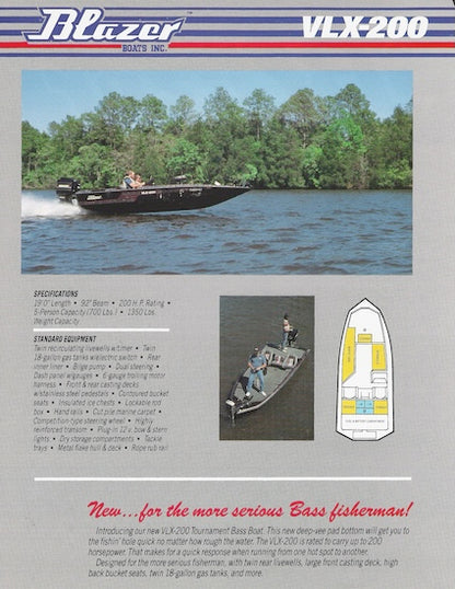 Blazer Bass VLX-200 Brochure