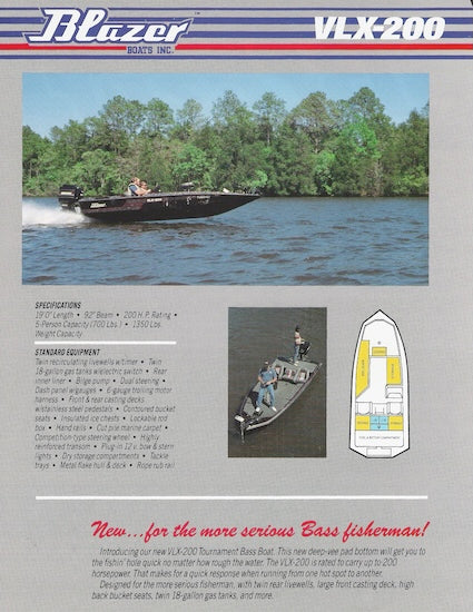 Blazer Bass VLX-200 Brochure