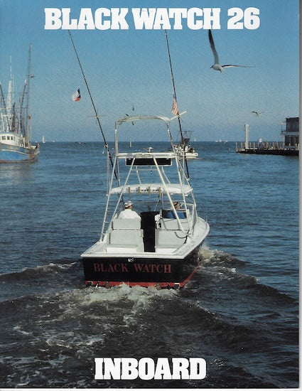 Black Watch 26 Inboard Brochure