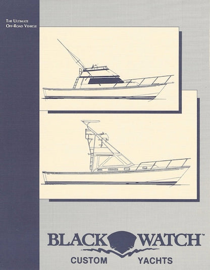 Black Watch 33 & 36 Specification Brochure