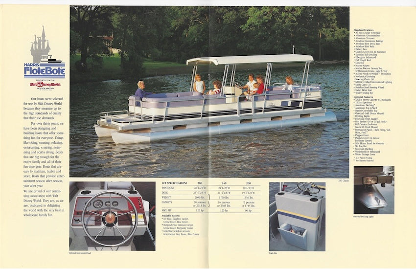 Harris 1990 FloteBote Brochure