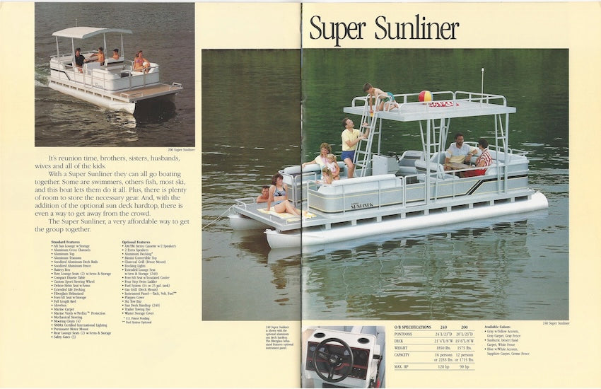 Harris 1990 FloteBote Brochure