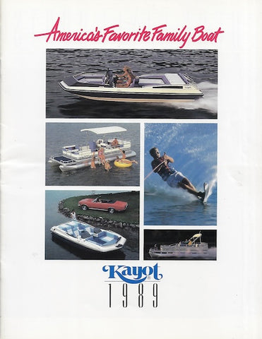 Kayot 1989 Brochure