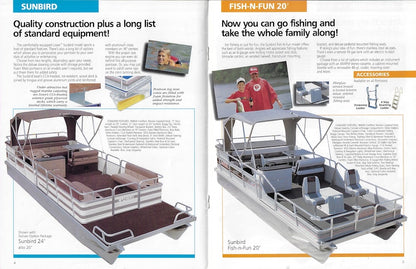 Lowe 1990 Pontoon Boats Brochure