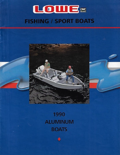 Lowe 1990 Aluminum Boats Brochure