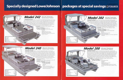 Lowe 1990 Johnson Outboard Package Brochure
