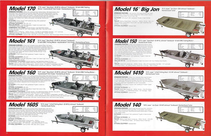 Lowe 1990 Johnson Outboard Package Brochure