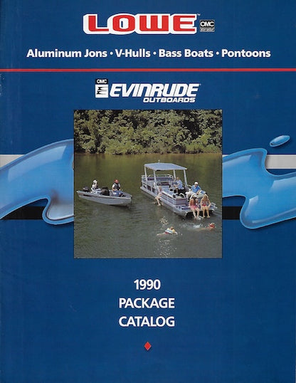 Lowe 1990 Evinrude Outboard Package Brochure