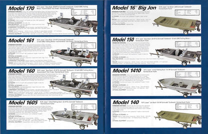 Lowe 1990 Evinrude Outboard Package Brochure