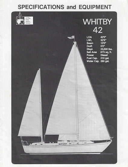 Whitby 42 Specification Brochure