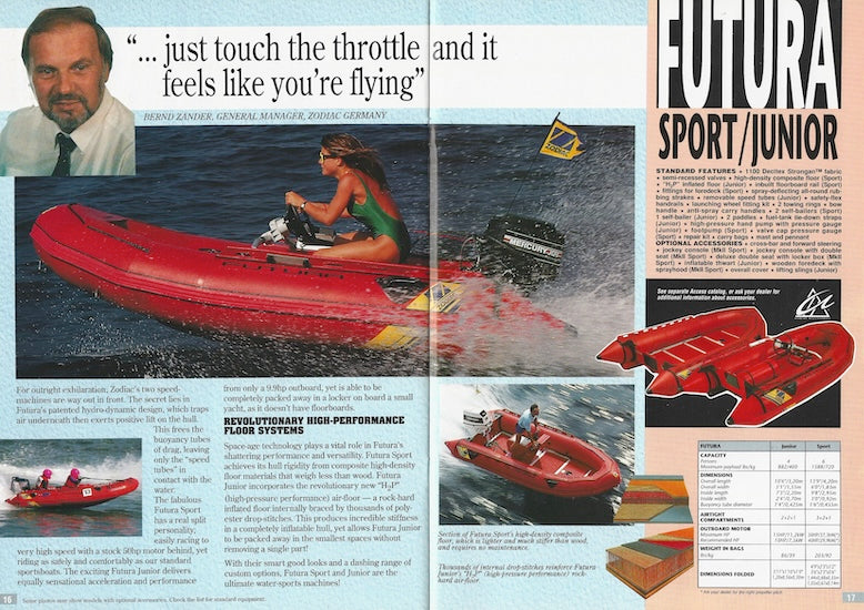 Zodiac 1993 Brochure