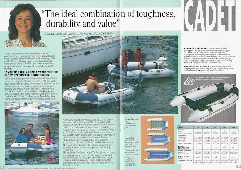 Zodiac 1994 Brochure