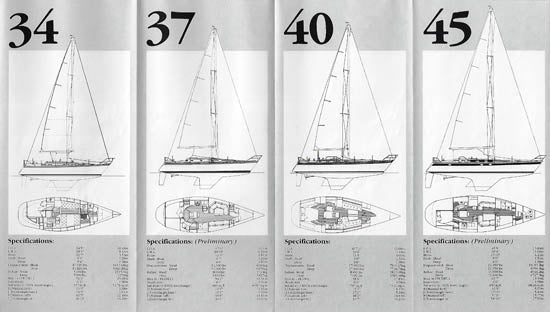Hunter 1986 Brochure