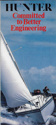 Hunter 1986 Brochure