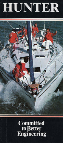 Hunter 1987 Brochure