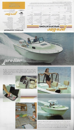 Pro Line 1982 Abbreviated Brochure