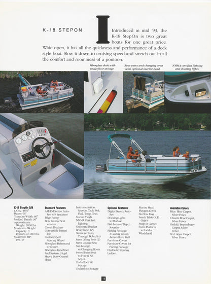 Kayot 1994 Brochure