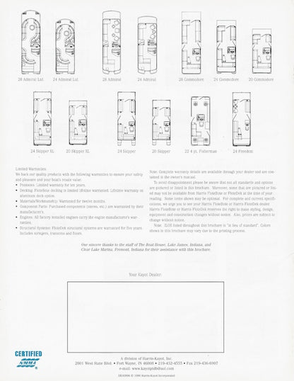 Kayot 1997 Brochure