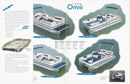 Omni 1996 Pontoon Brochure