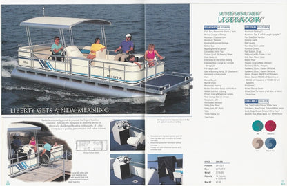 Harris 1996 FloteBote & FloteDek Brochure