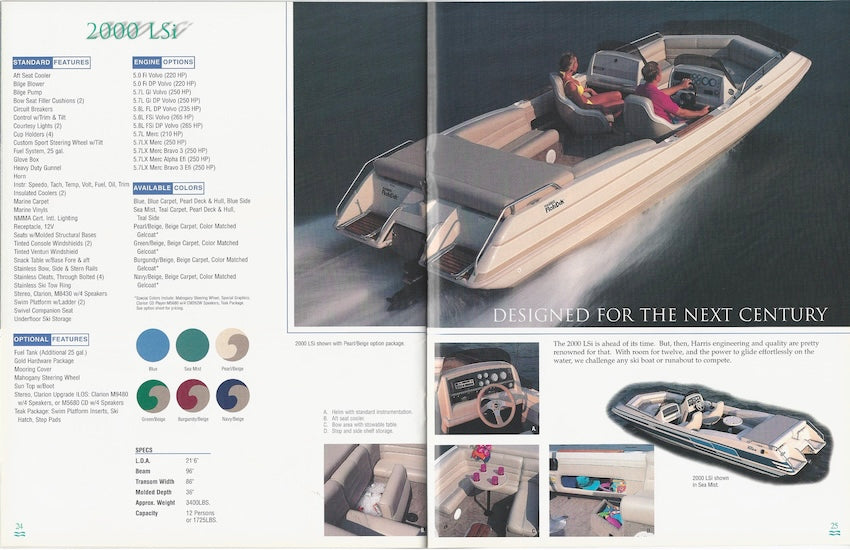Harris 1996 FloteBote & FloteDek Brochure