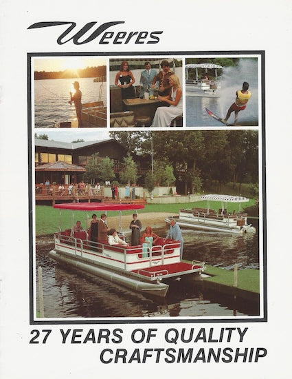 Weeres 1979 Pontoon Brochure