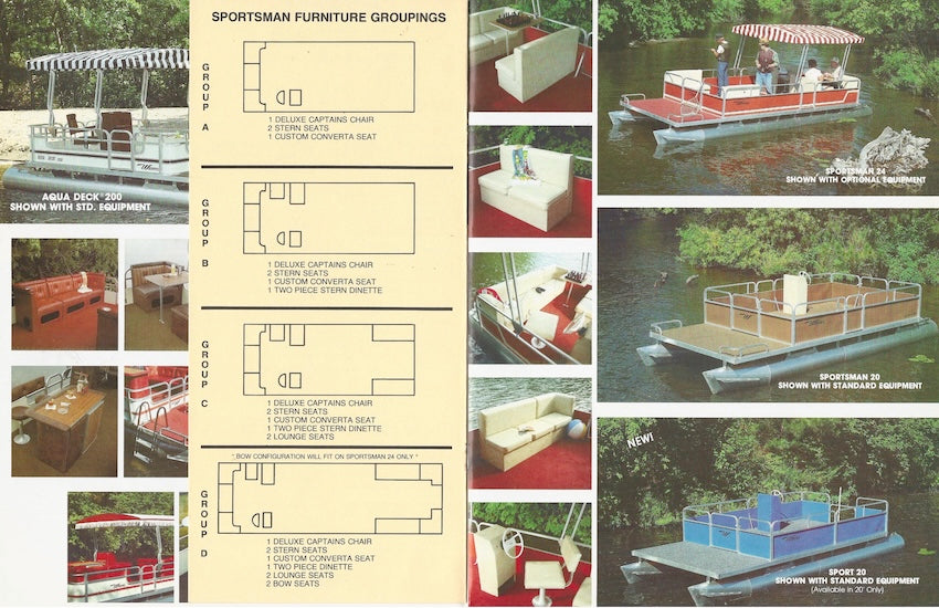 Weeres 1982 Pontoon Brochure