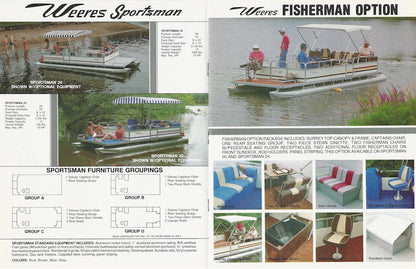 Weeres 1983 Pontoon Brochure