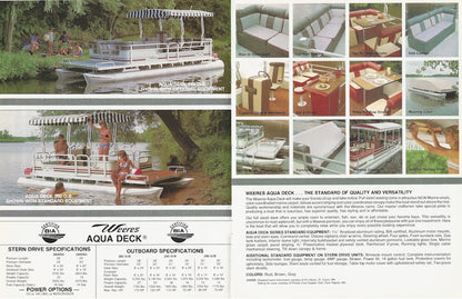 Weeres 1983 Pontoon Brochure