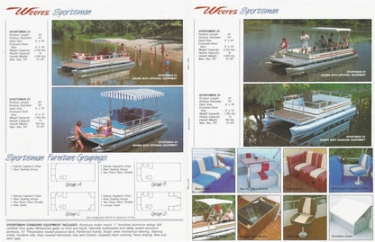 Weeres 1984 Pontoon Brochure