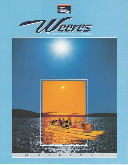 Weeres 1987 Pontoon Brochure