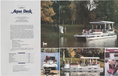 Weeres 1987 Pontoon Brochure