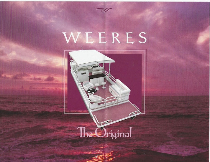 Weeres 1993 Pontoon Brochure
