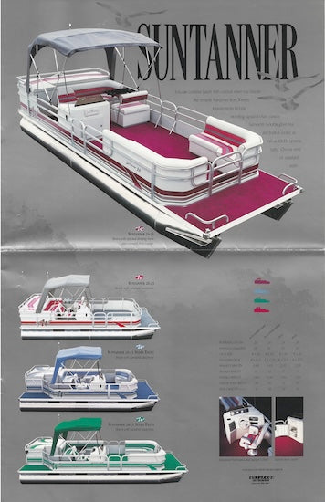 Weeres 1995 Pontoon Brochure