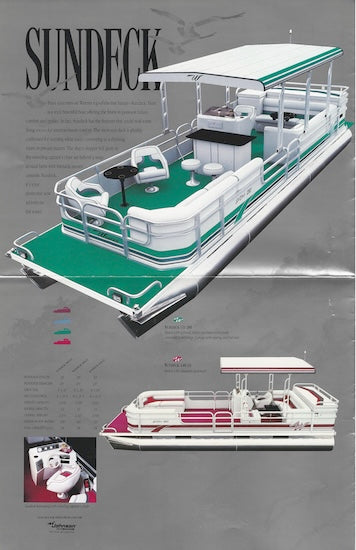 Weeres 1995 Pontoon Brochure