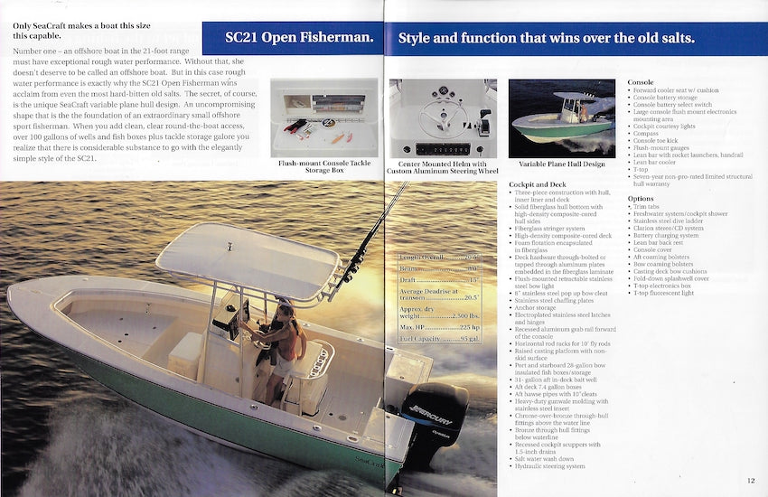 Seacraft 2003 Brochure – SailInfo I boatbrochure.com