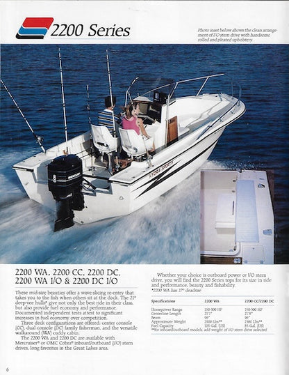 Hydra Sports 1987 Saltwater Brochure