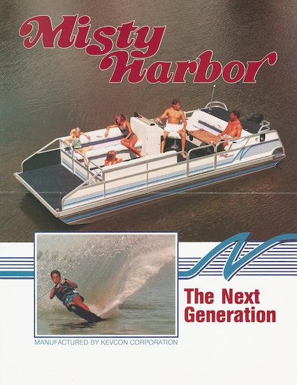 Misty Harbor 1990s Pontoon Brochure