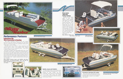 Misty Harbor 1990s Pontoon Brochure