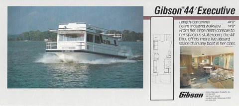 Gibson 1985 Fold Out Brochure