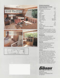 Gibson 42 Houseboat Specification Brochure