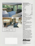 Gibson 50 Houseboat Specification Brochure