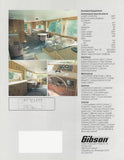 Gibson 44 Executive Houseboat Specification Brochure
