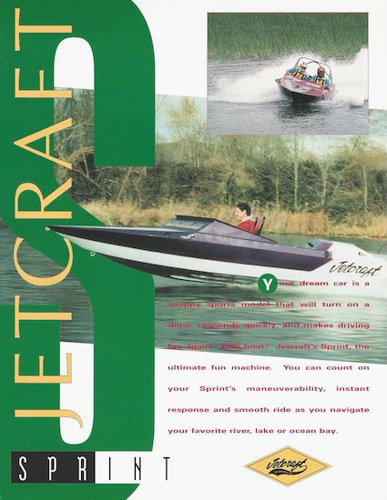 Jetcraft Sprint Brochure
