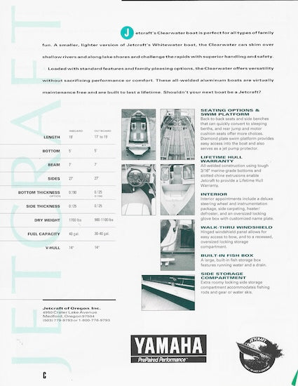 Jetcraft Clearwater Brochure