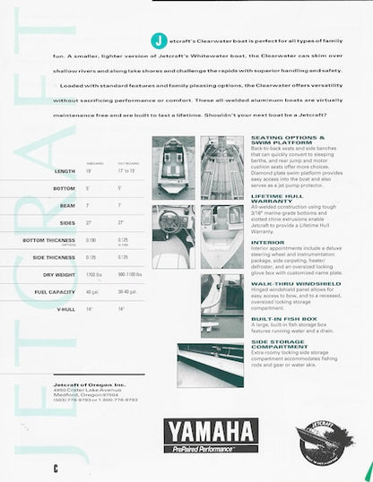 Jetcraft Clearwater Brochure
