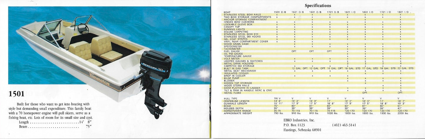 EBKO Cimmaron Brochure