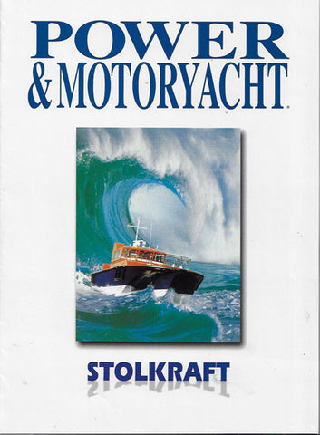 Harbor Master Stolkraft 450 Power & Motoryacht Magazine Reprint Brochure